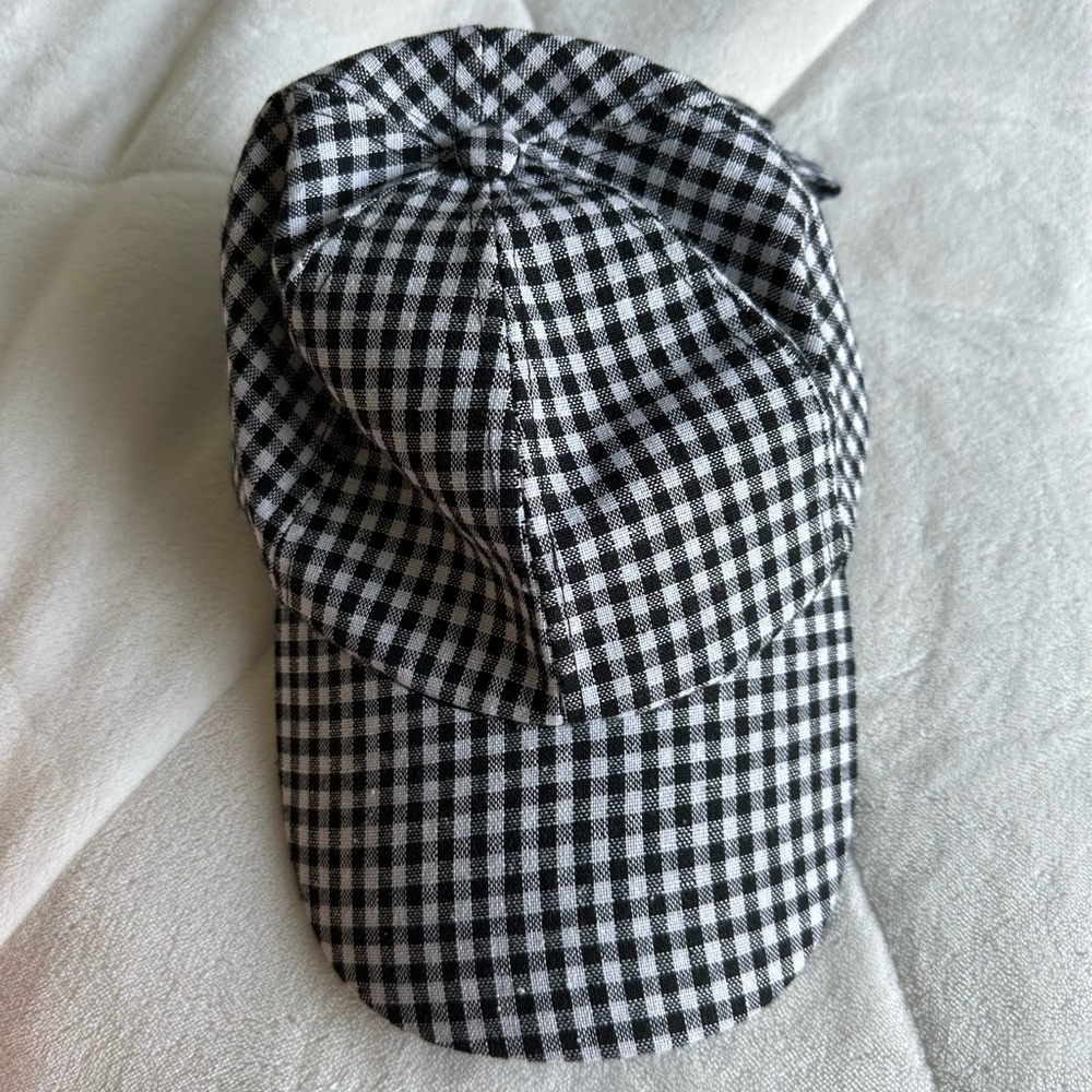 Pacsun Checkered Ball Cap with Bow